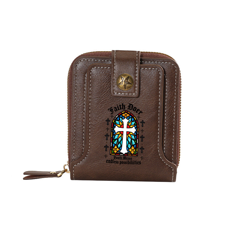 White cross-2 Wallet-8001