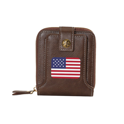 American flag Wallet-8001