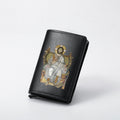 Original design, religious style, Jesus wallet/card holder for men. Custom designs available.8094