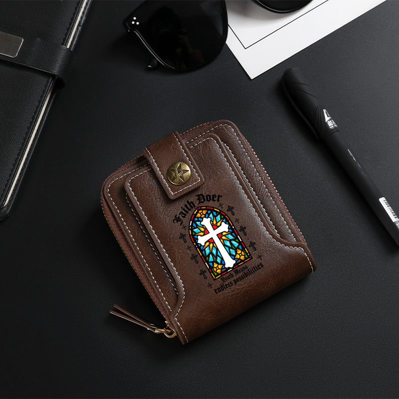 White cross-2 Wallet-8001