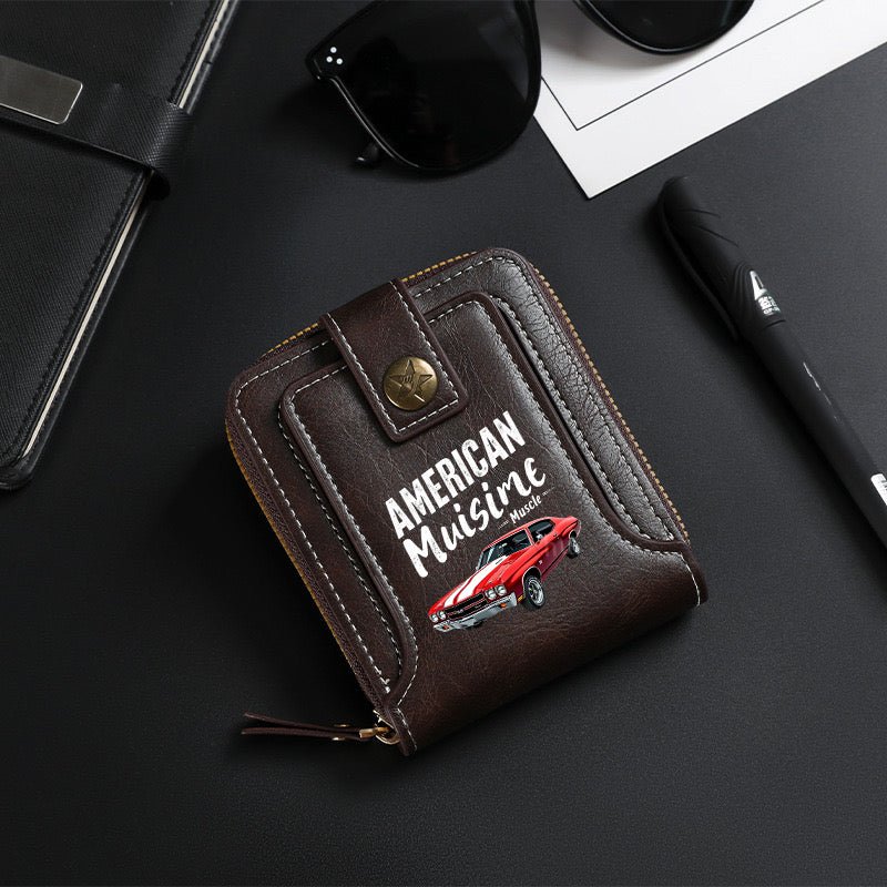 Red car Wallet-8001