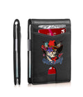 Cat printed men's card bag/wallet can be customized with pictures.01