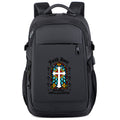 White cross backpack-5022