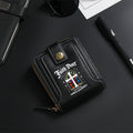 White cross Wallet-8001