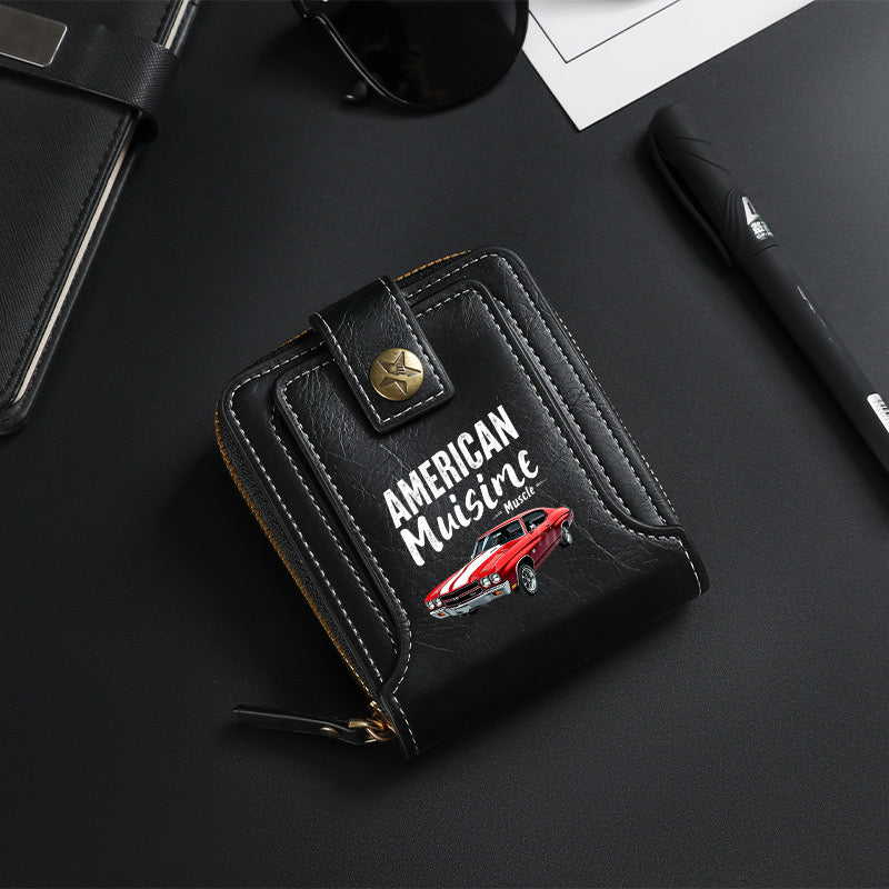 Red car Wallet-8001