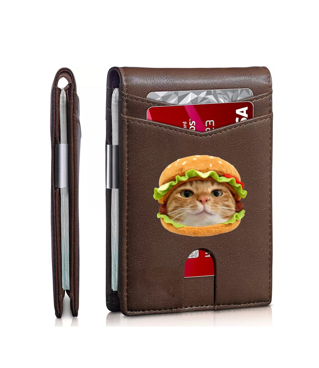 Hamburger Cat card pack