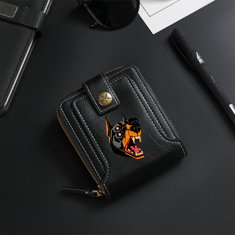 Black Dog Head Wallet-8001