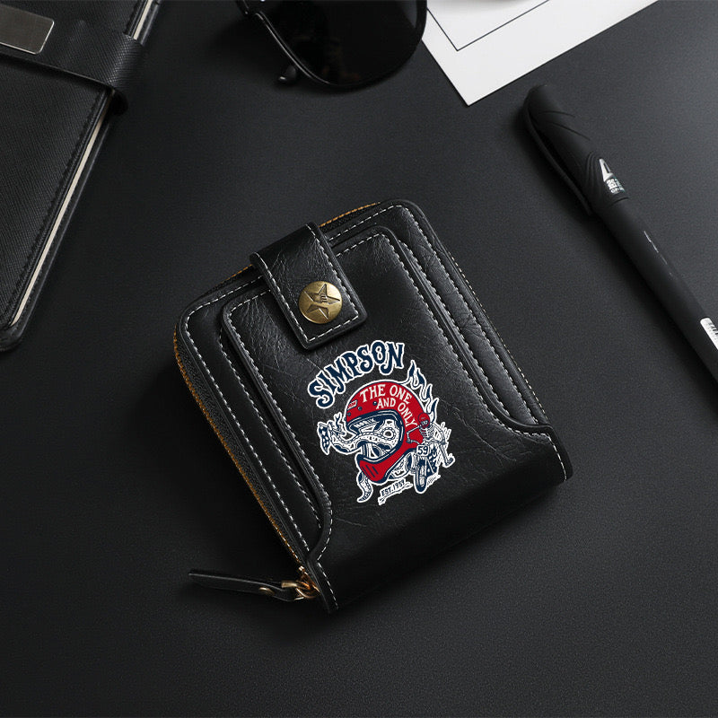 Snake and Motorcycle Wallet -8001