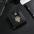 Rose Skull Wallet-8001