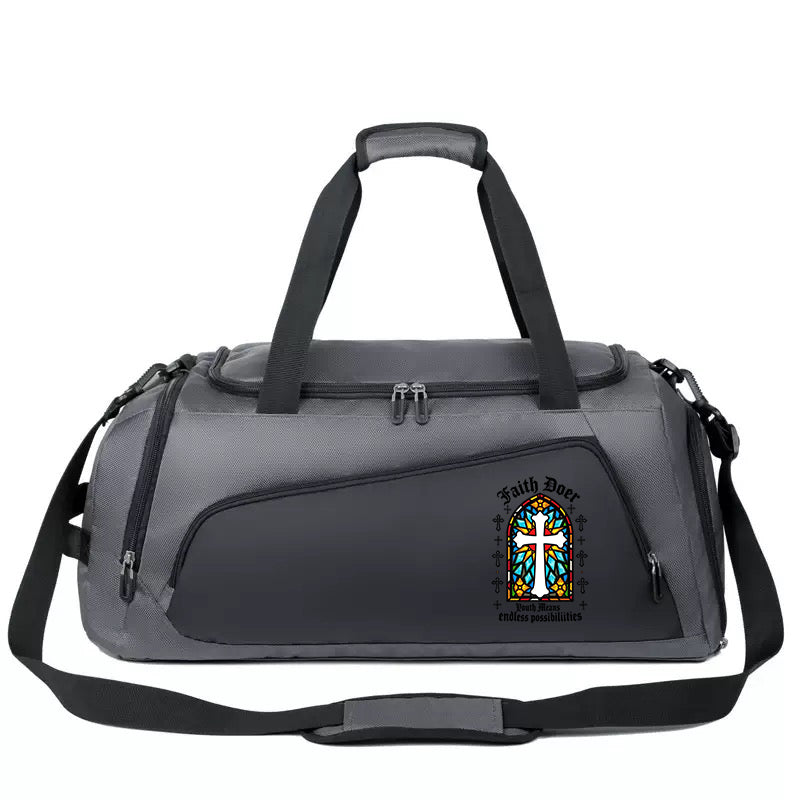 white cross travel bag-T17