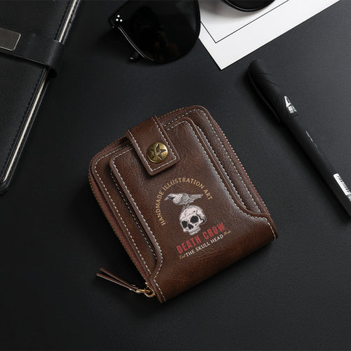 Birds and skulls Wallet-8001