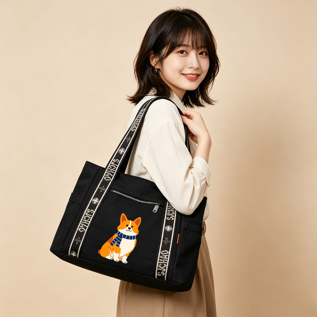 corgi-tote bag-8051