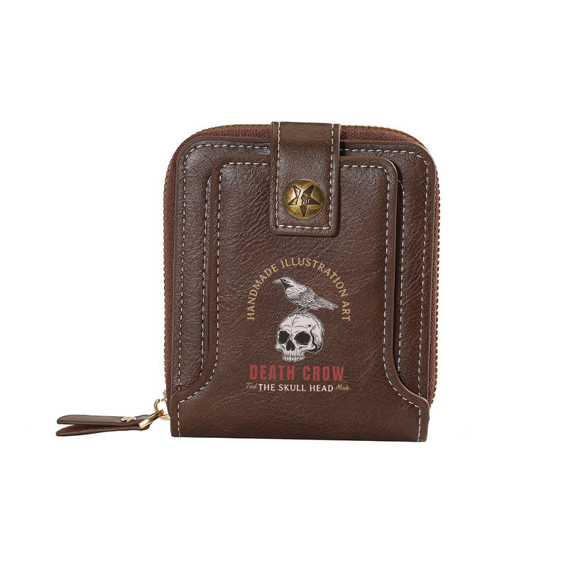 Birds and skulls Wallet-8001