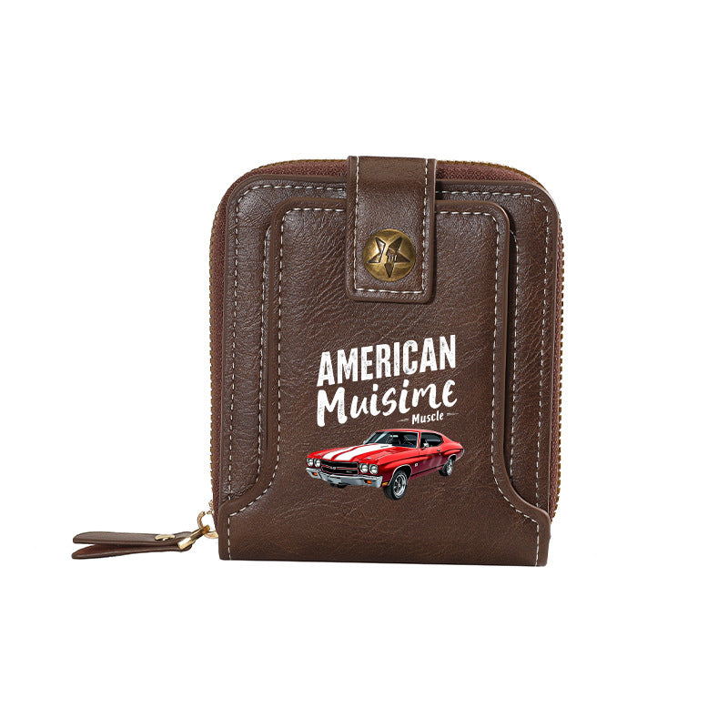Red car Wallet-8001