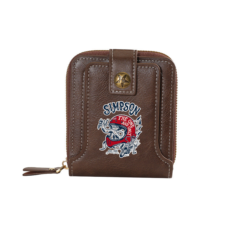 Snake and Motorcycle Wallet -8001